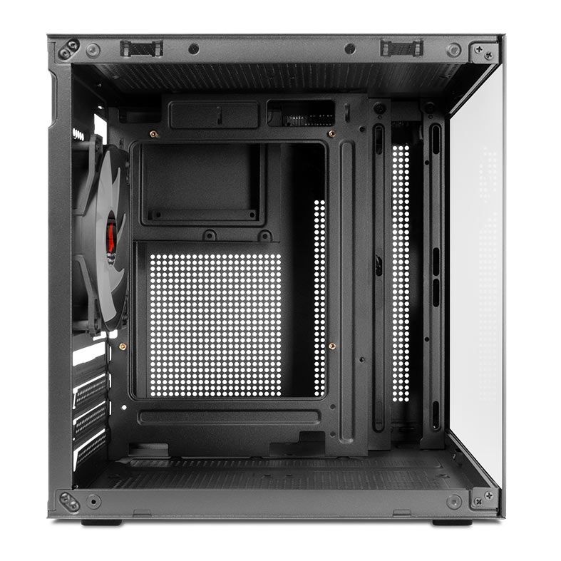Gabinete Gamer Pichau Atom, Mini-Tower, Lateral de Vidro, Com 1 Fan, Preto, PG-ATOM-BK - miniatura 6