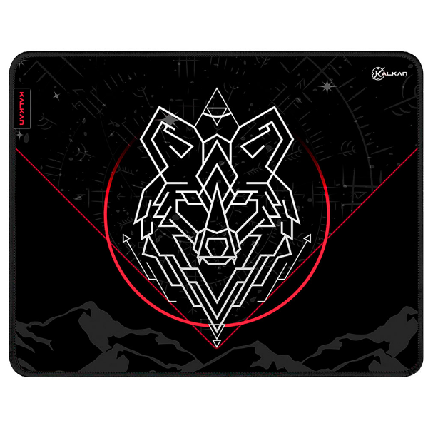MOUSEPAD KALKAN 500X400X4MM LUPUS PRETO KLK00065 - foto 1