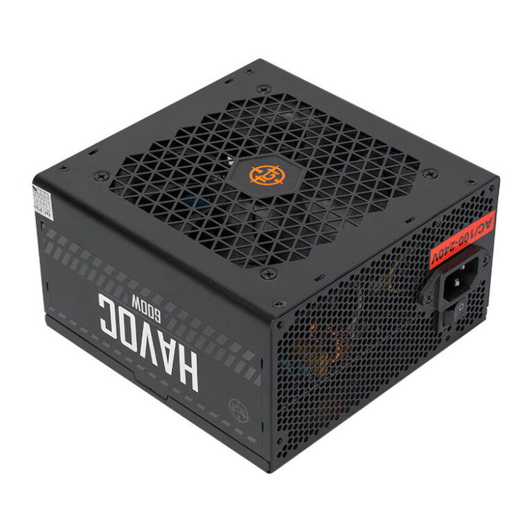 Fonte TGT Havoc, 600W, 80 Plus White, TGT-HV600-BK01 - foto 1