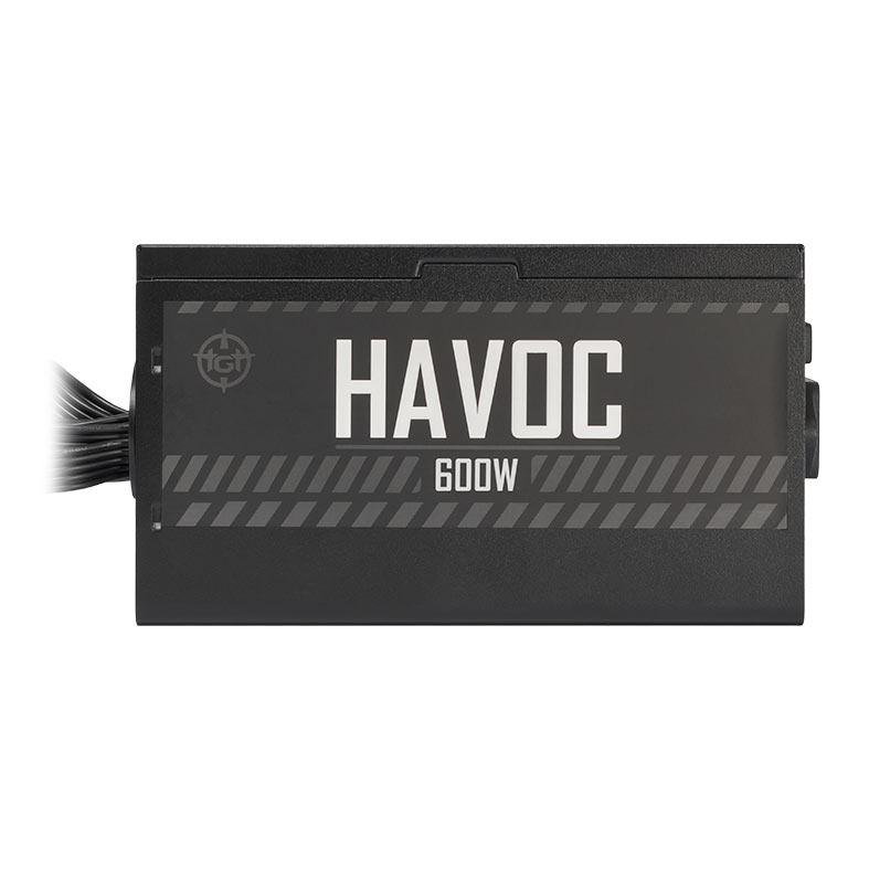 Fonte TGT Havoc, 600W, 80 Plus White, TGT-HV600-BK01 - miniatura 2