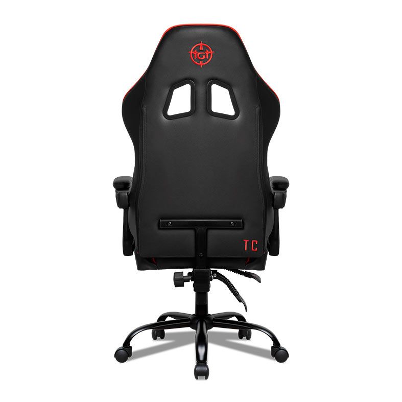 Cadeira Gamer TGT Heron TC, Espuma Moldada, Preto e Vermelho, TGT-HRTC-BR02 - miniatura 5