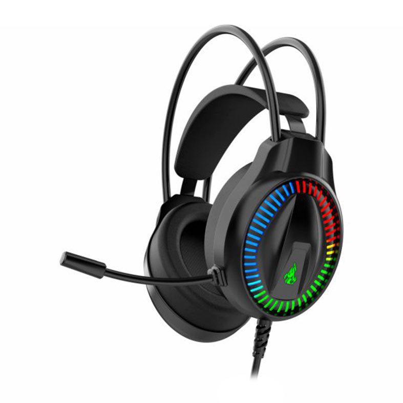 HEADSET GAMER KMEX AR89 SURROUND 7.1 CONEXAO VIA USB LED - foto 1