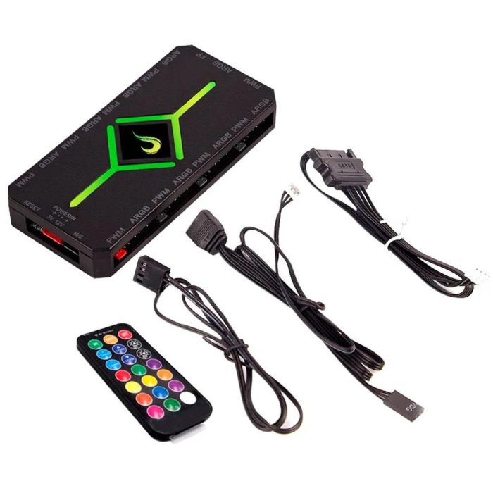 Controladora Fan Rise Mode PWM e ARGB 3P 5v - RM-COPW-ARGB - miniatura 2