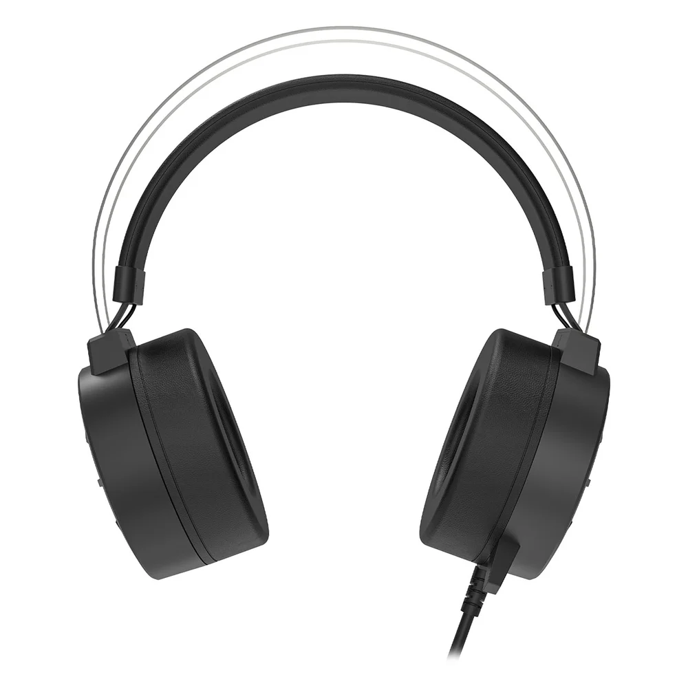 HEADSET GAMER REDRAGON GRENDEL RGB PRETO USB H314-RGB - miniatura 4