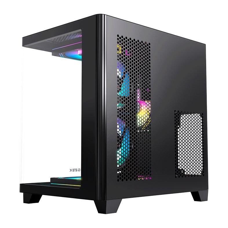 Gabinete Gamer Acegeek Arcane, Mid-Tower, Lateral de Vidro, Preto, AG-ARCANE-BK - miniatura 3