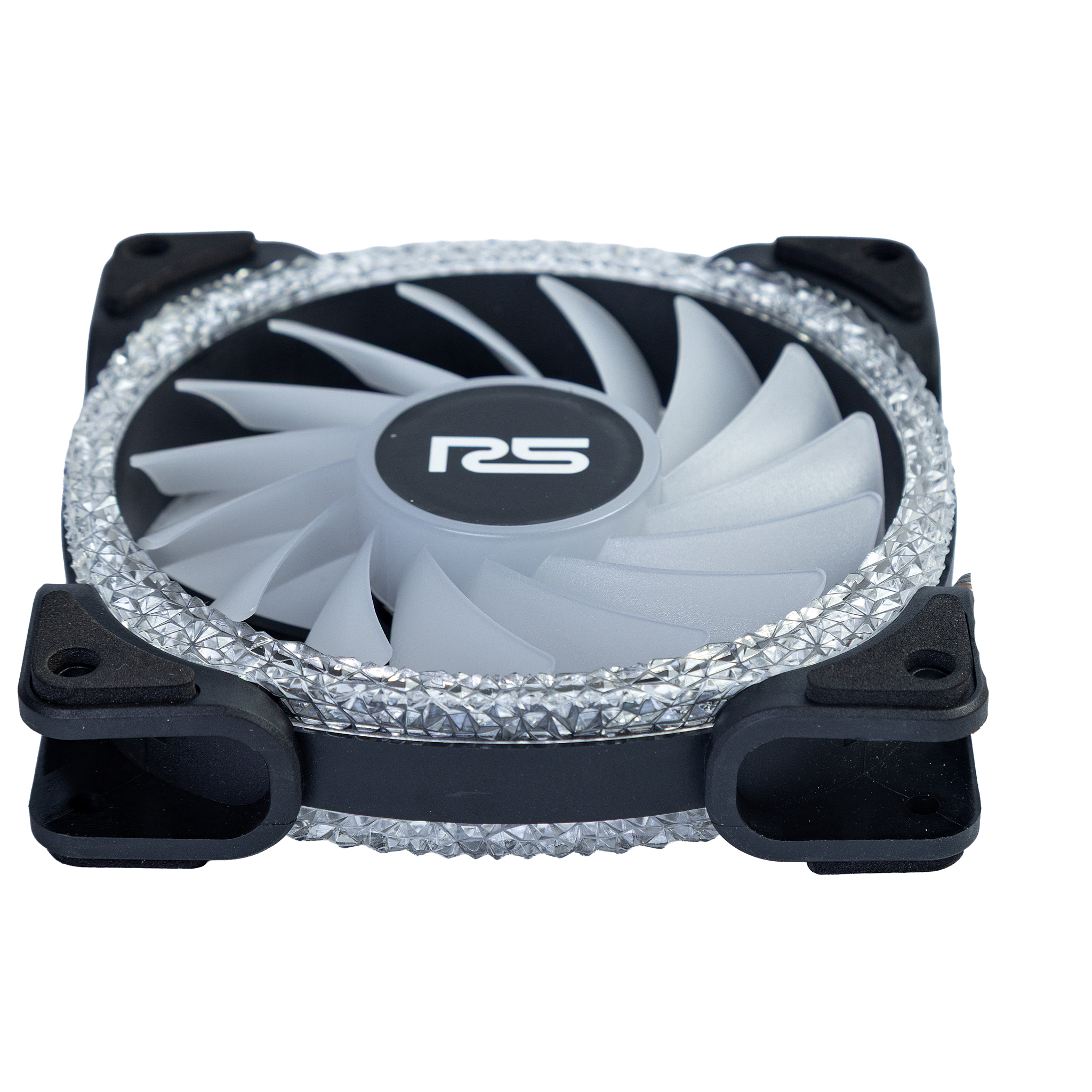 FAN ROUND5 CRYSTAL FORWARD PWM ARGB 120MM BLACK BOX - miniatura 4