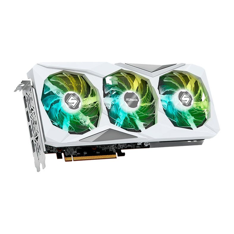 Placa de Video AsRock Radeon RX 7600 Steel Legend White OC, 8GB, GDDR6, 128-bit, 90-GA4DZZ-00UANF - miniatura 3