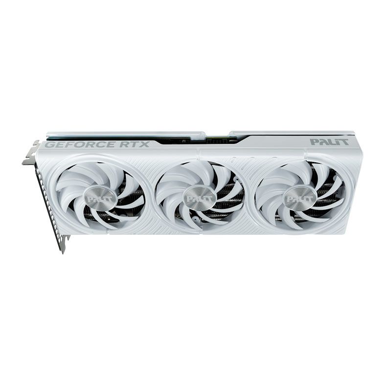 Placa de Video Palit GeForce RTX 5070 White OC, 12GB, GDDR7, 192-bit, NE75070U19K9-GB2050W - miniatura 9
