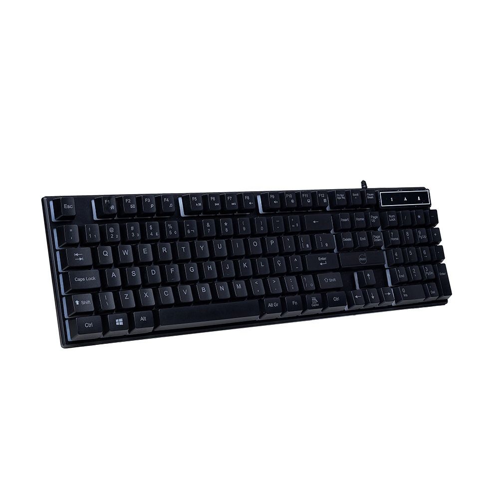 Kit Gamer Dazz Novacore 4 em 1 Teclado Membrana Mouse 1000DPI Mousepad 70x30cm Headset - miniatura 4