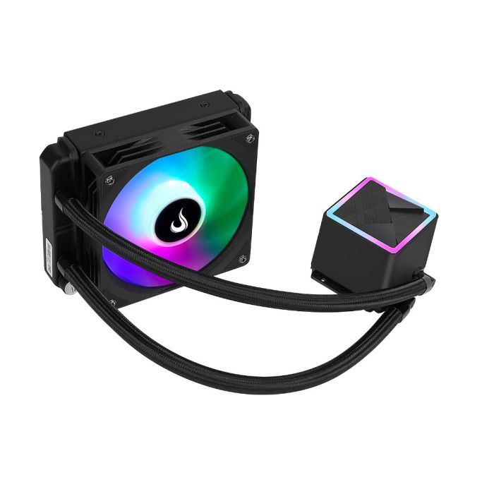 Water Cooler Gamer Rise Mode Black 120mm RGB Rainbow - RM-WCB-01-RBW - foto 1