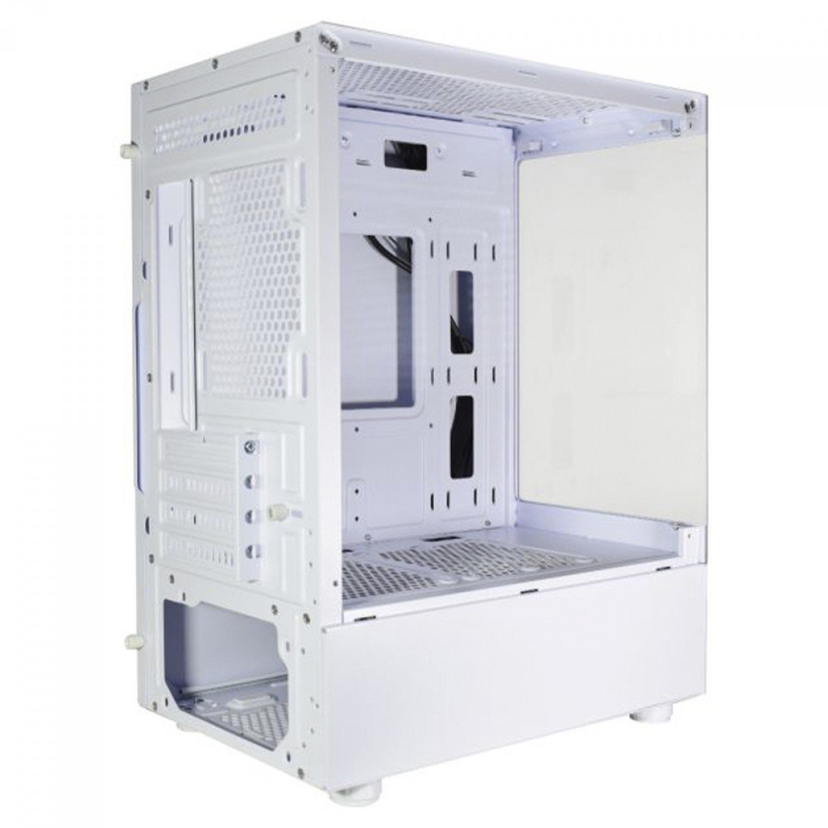 Gabinete Gamer Aquario K-MEX Medusa CGW1TW Mid Tower Vidro Temperado - Sem Fans - miniatura 2