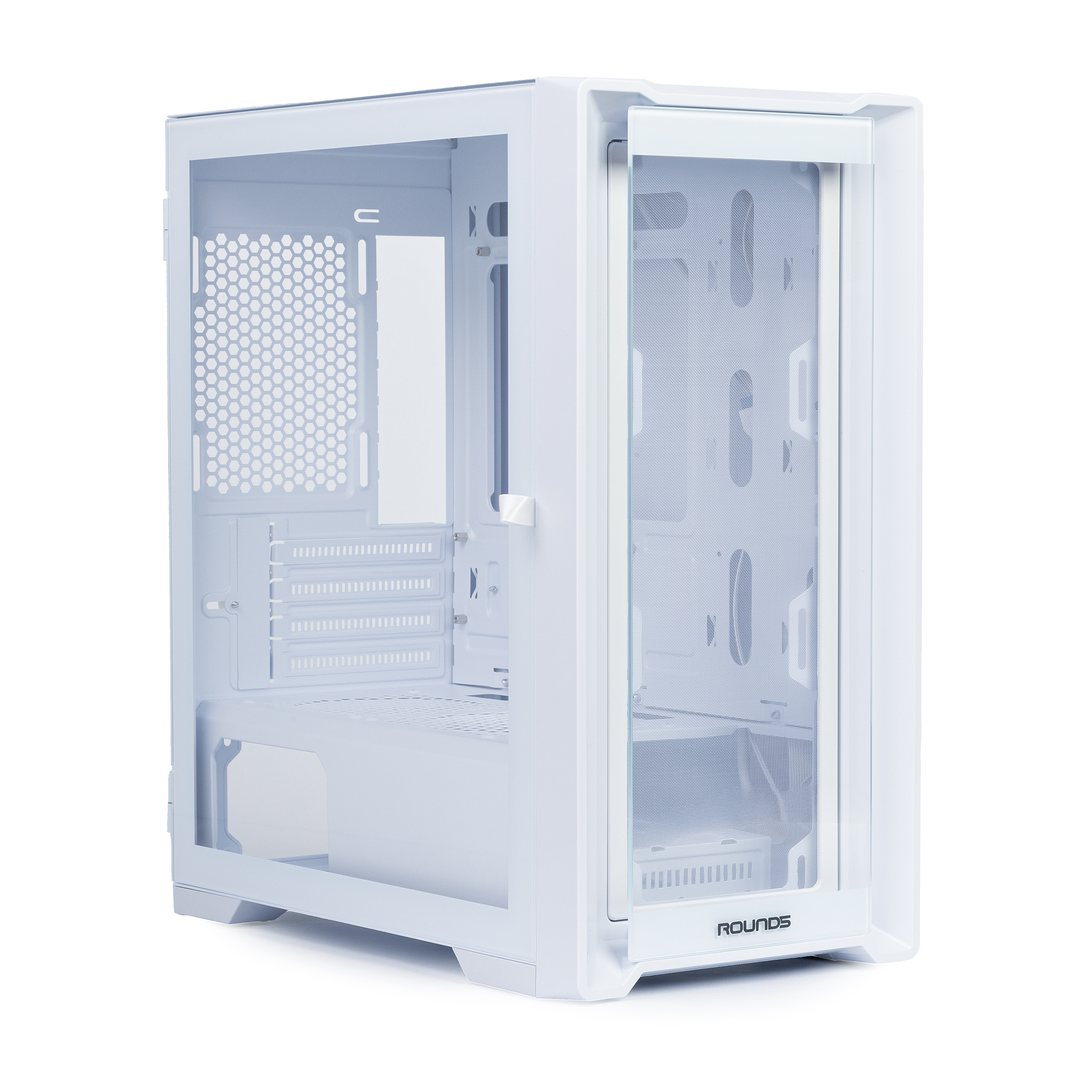 GABINETE GAMER R5 ASTRA WHITE (M-ATX / LATERAL VIDRO / SEM FAN) - miniatura 3