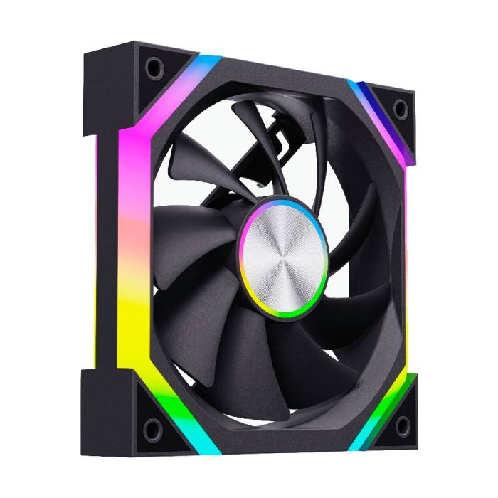 Ventoinha Rise Mode Magneto X Black 120mm ARGB - RM-MAX-ARGB-B - foto 1