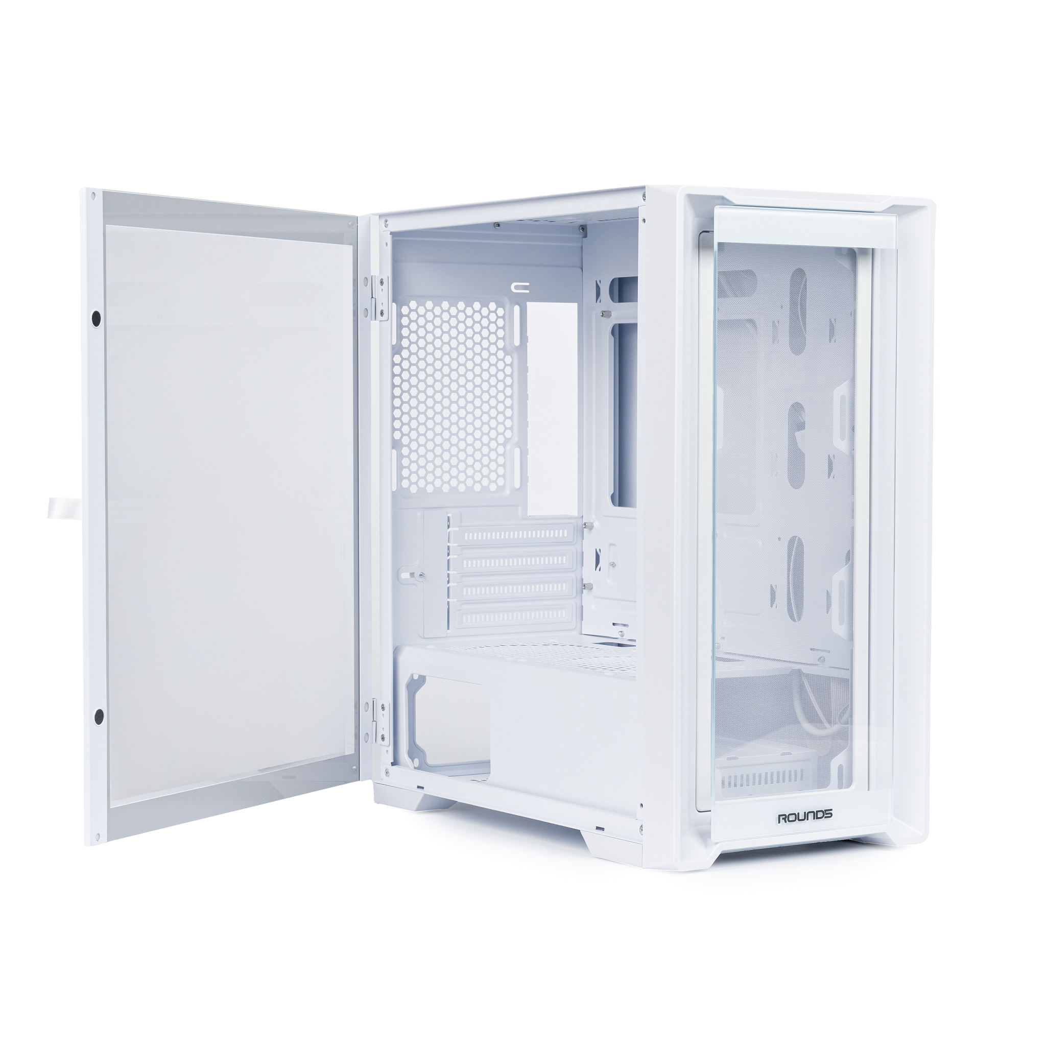 GABINETE GAMER R5 ASTRA WHITE (M-ATX / LATERAL VIDRO / SEM FAN) - miniatura 4