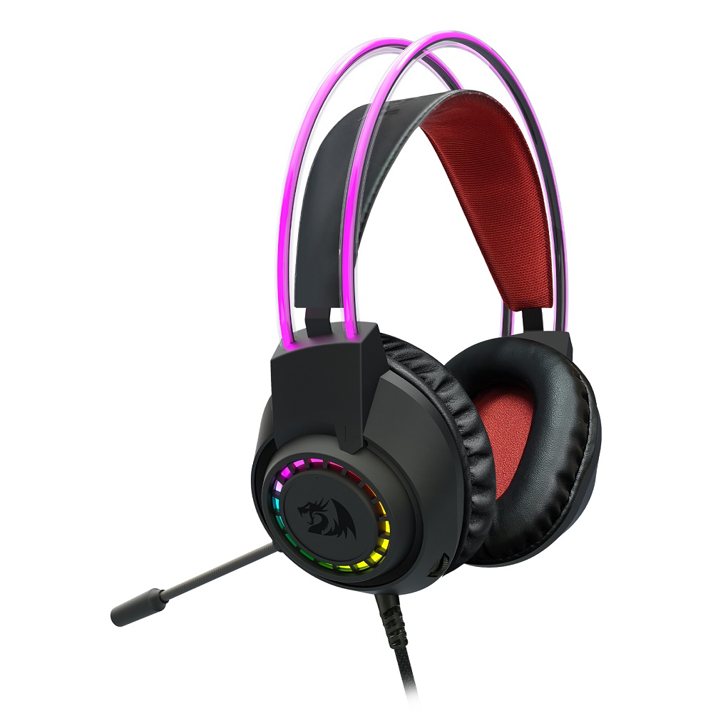 HEADSET GAMER REDRAGON SCREAM RGB PRETO H231RGB - miniatura 2