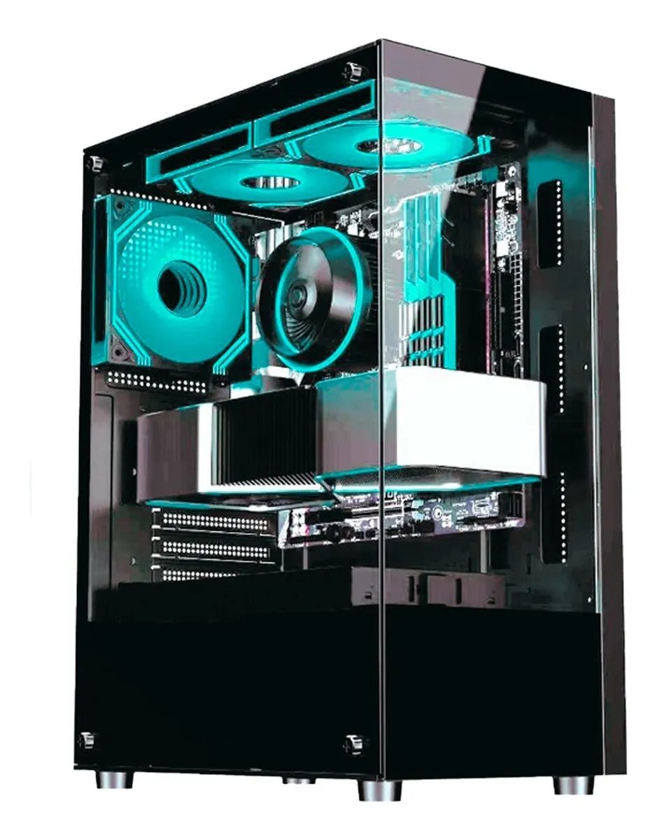 Gabinete Gamer Mid Tower Rgb Gb1792 - foto 1