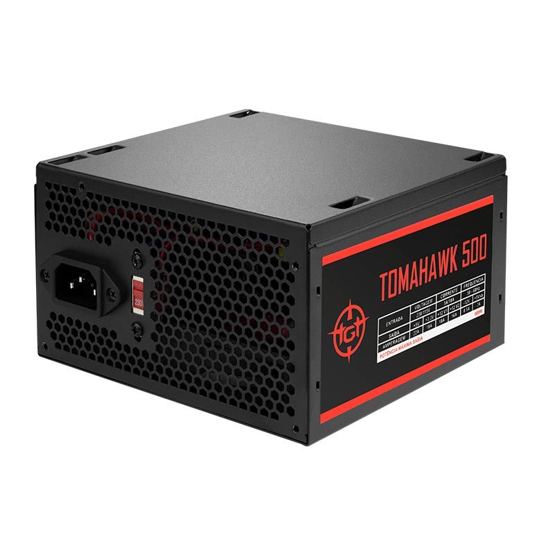 Fonte TGT Tomahawk 500W Preto - TMWK500 - foto 1