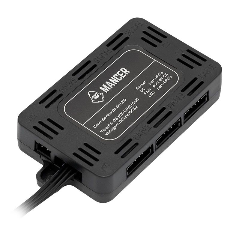 Kit Ventoinhas Mancer Z100 RGB 3x120mm + Controladora, MCR-Z10RGB-01 - miniatura 5