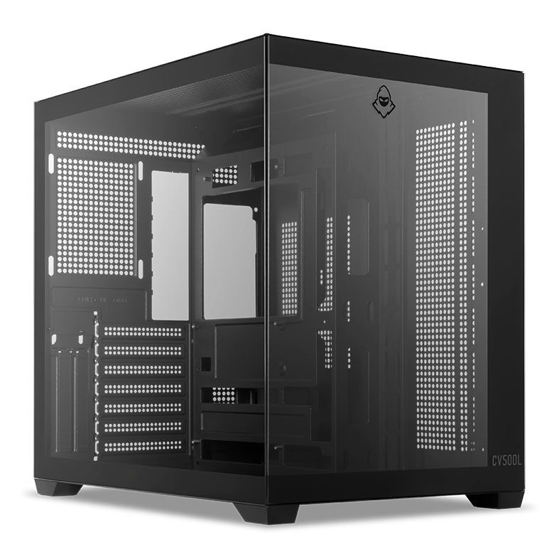 Gabinete Gamer Mancer CV500L, Mid Tower, Lateral De Vidro, Preto, MCR-CV500L-BK - miniatura 6