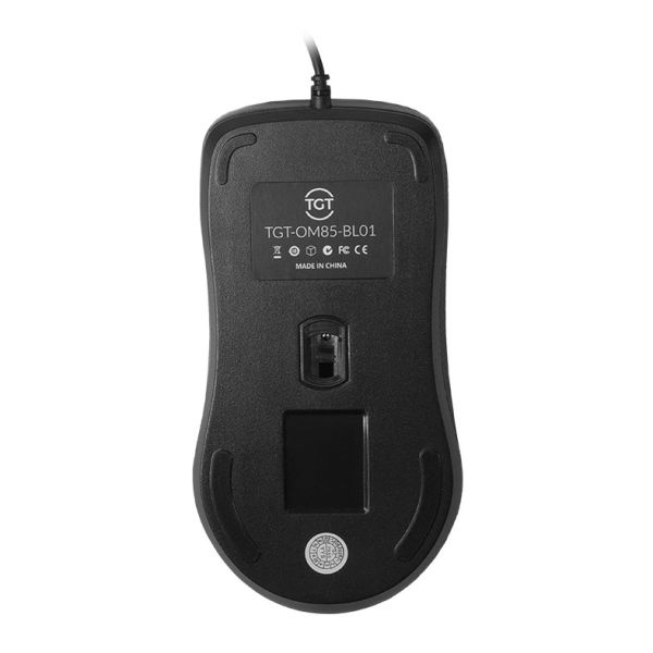 Mouse Office TGT OM85, 1600DPI, 4 Botoes, Preto, TGT-OM85-BL01 - miniatura 3