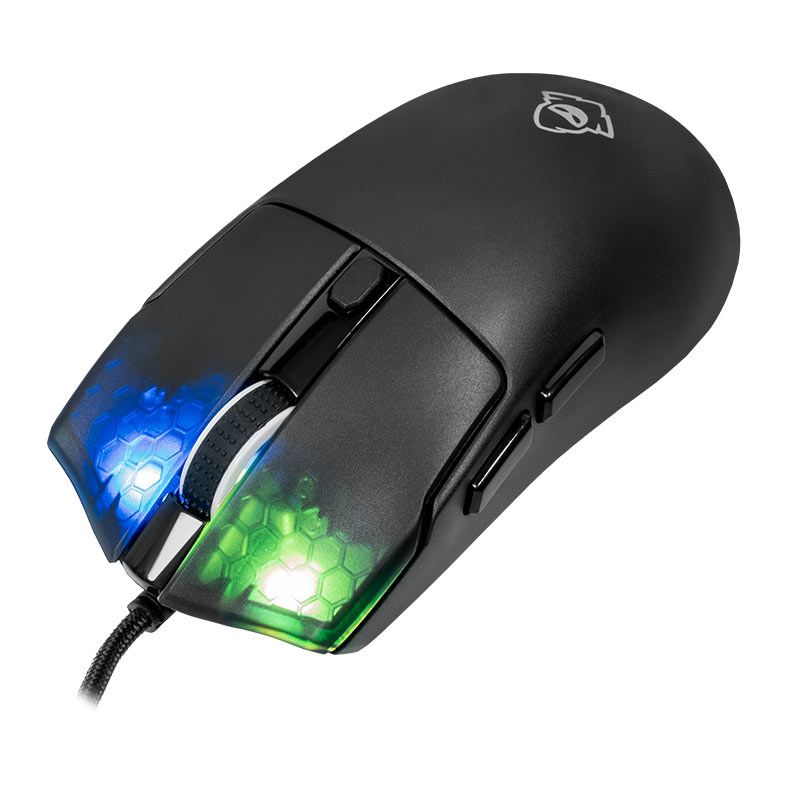 Mouse Gamer Mancer Draxor, RGB, 7200DPI, 6 Botoes, Preto, MCR-DXR-RGB01 - miniatura 3