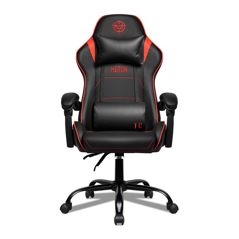 Cadeira Gamer TGT Heron TC, Espuma Moldada, Preto e Vermelho, TGT-HRTC-BR02 - miniatura 4