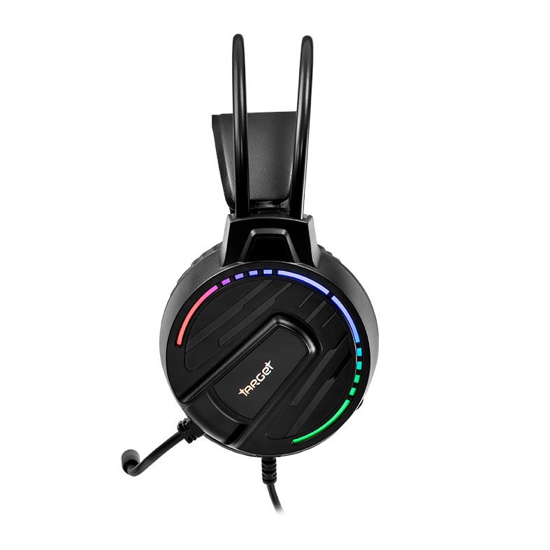 Headset Gamer TGT B33, Rainbow, Drivers 50mm, Preto, TGT-B33-RBW01 - miniatura 3