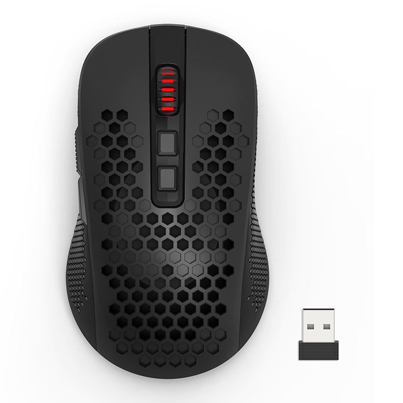 Mouse Redragon Hana, RGB, 7200DPI, 7 Botoes, Wireless, Preto, M694-RGB - foto 1