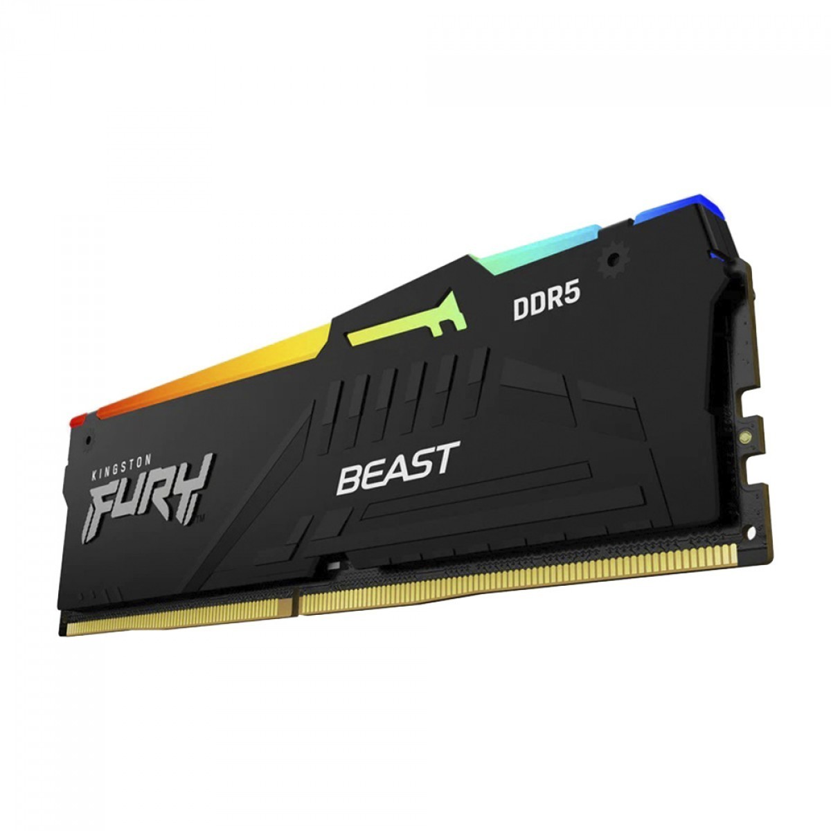Memoria RAM Kingston Fury Beast DDR5 16GB 4800MHz RGB - Preto (KF548C38BBA-16) - miniatura 5