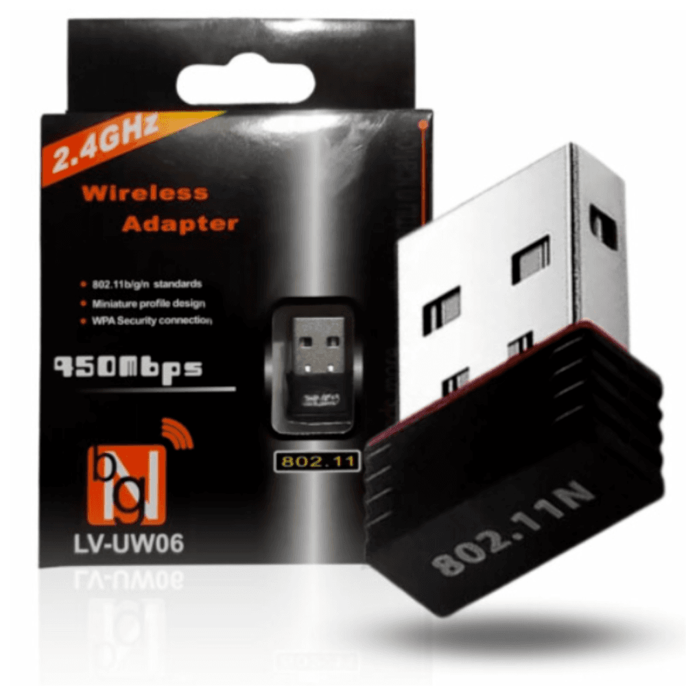 ADAPTADOR WIRELESS WI-FI USB 900MBPS 2.4GHZ Kapbom Ka1100 - foto 1