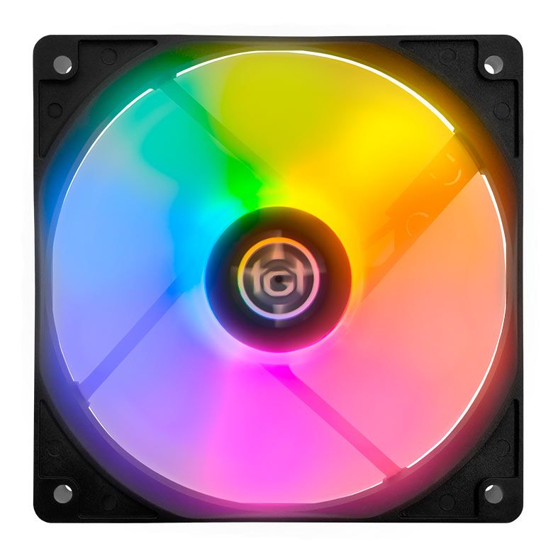 Kit Ventoinhas TGT Striker, Rainbow, 5x120mm, TGT-STK5-BLRBW - miniatura 2