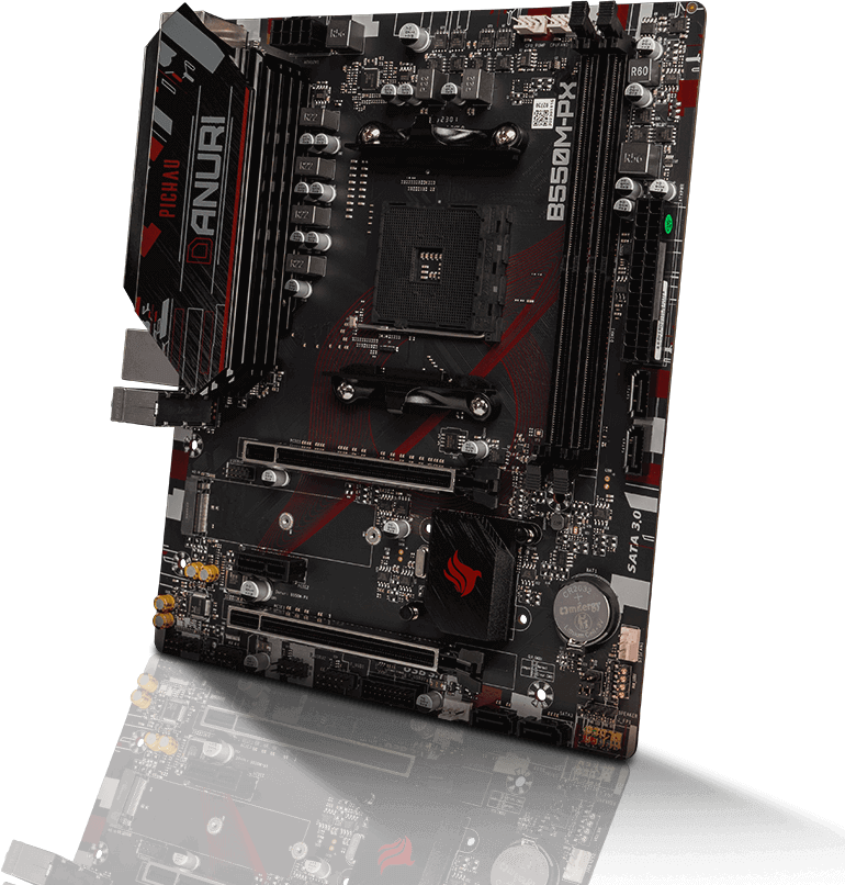 Placa Mae Pichau Danuri B550M-PX, DDR4 - (SEMI NOVO 30 DIAS DE GARANTIA) - miniatura 6