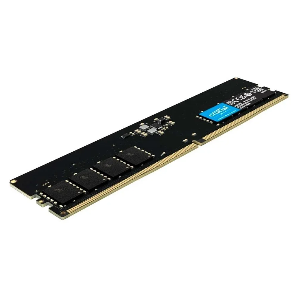 Memoria Crucial, 8GB (1x8GB), DDR5, 4800MHz, C40, Preto, CT8G48C40U5 - miniatura 2