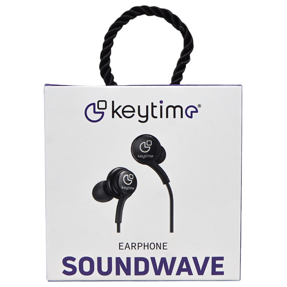 Fone de Ouvido Keytime Soundwave USB Tipo C c/ Mic Preto - miniatura 2