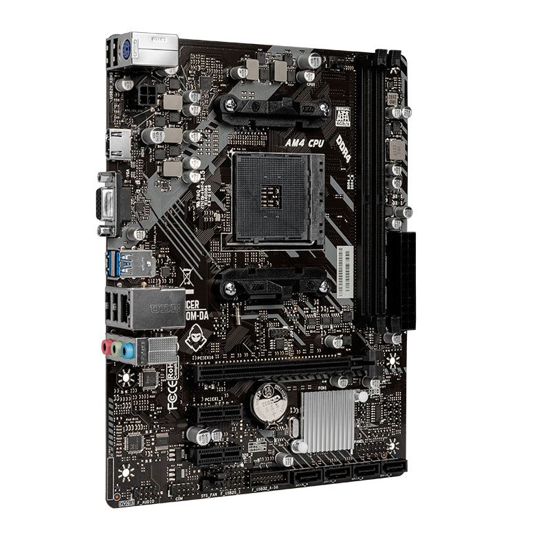 Placa Mae Mancer B450M-DA, DDR4, Socket AM4, M-ATX, Chipset AMD B450, MCR-B450M-DA - miniatura 3