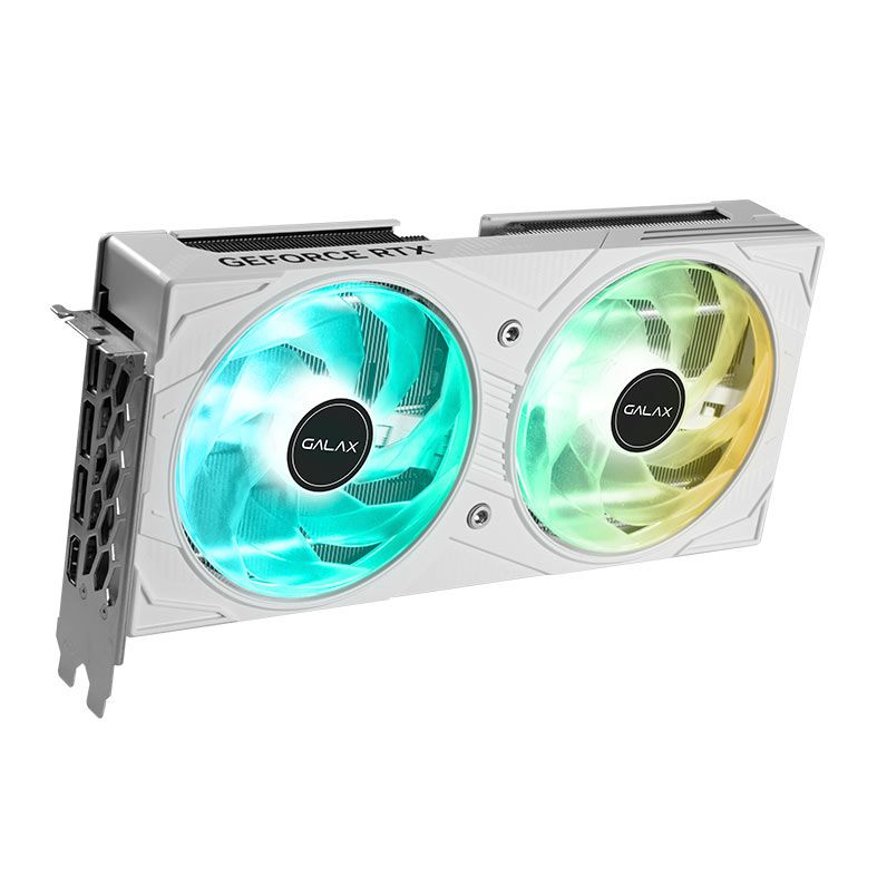 Placa de Video Galax GeForce RTX 5060 EX 1-Click OC White, 8GB, GDDR7, 128-bit, 56NSN8MDDBBS - miniatura 4