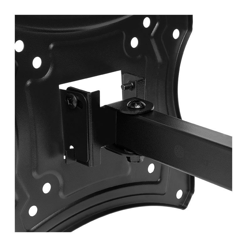 Suporte Articulado Para TV Zinnia Rubra, 14 Pol. a 43 Pol., Preto, ZNO-RBRA-BL01 - miniatura 3