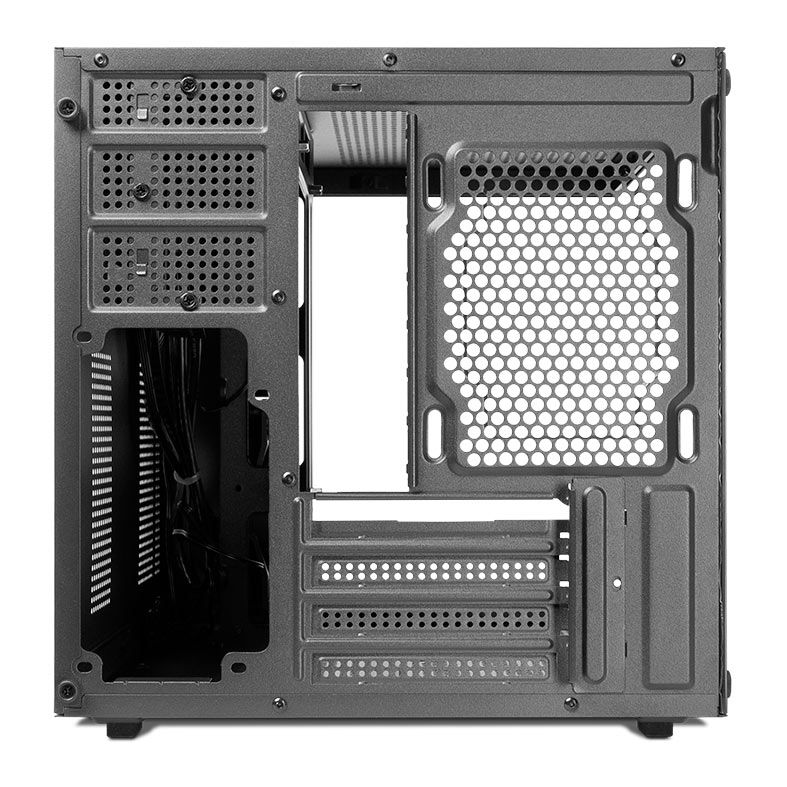 Gabinete Gamer Pichau Atom X, Mini-Tower, Lateral de Vidro, Com 2 Fans, Preto, PG-ATOMX-BK - miniatura 5