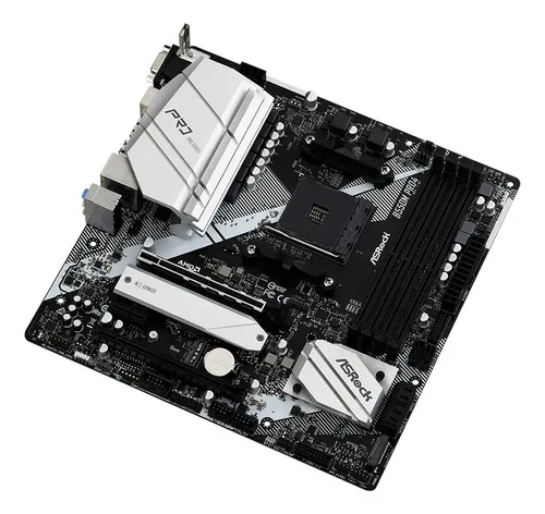 Placa Mae ASRock B550 Pro4 DDR4 Socket AM4 Chipset AMD B550 - miniatura 3