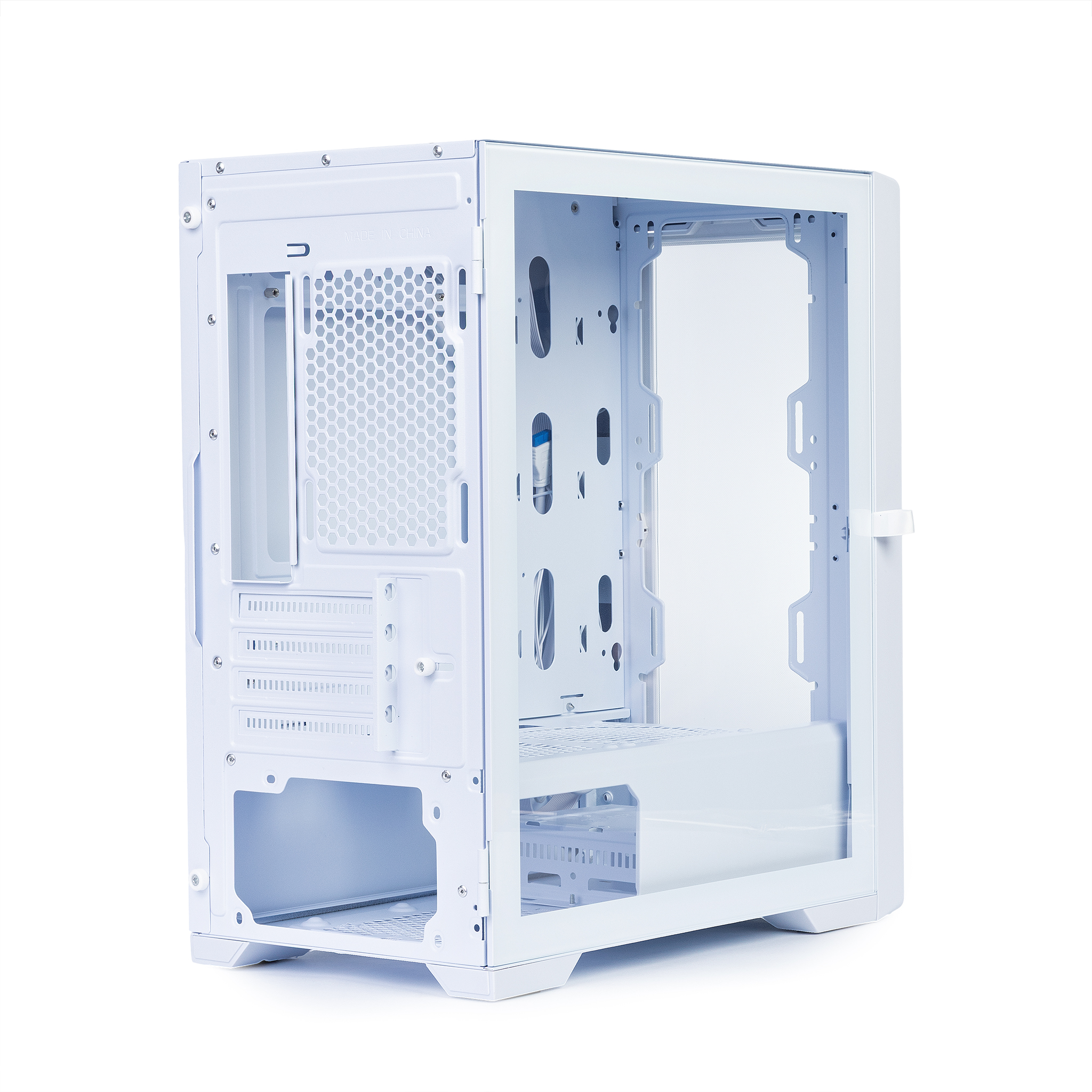 GABINETE GAMER R5 ASTRA WHITE (M-ATX / LATERAL VIDRO / SEM FAN) - miniatura 6