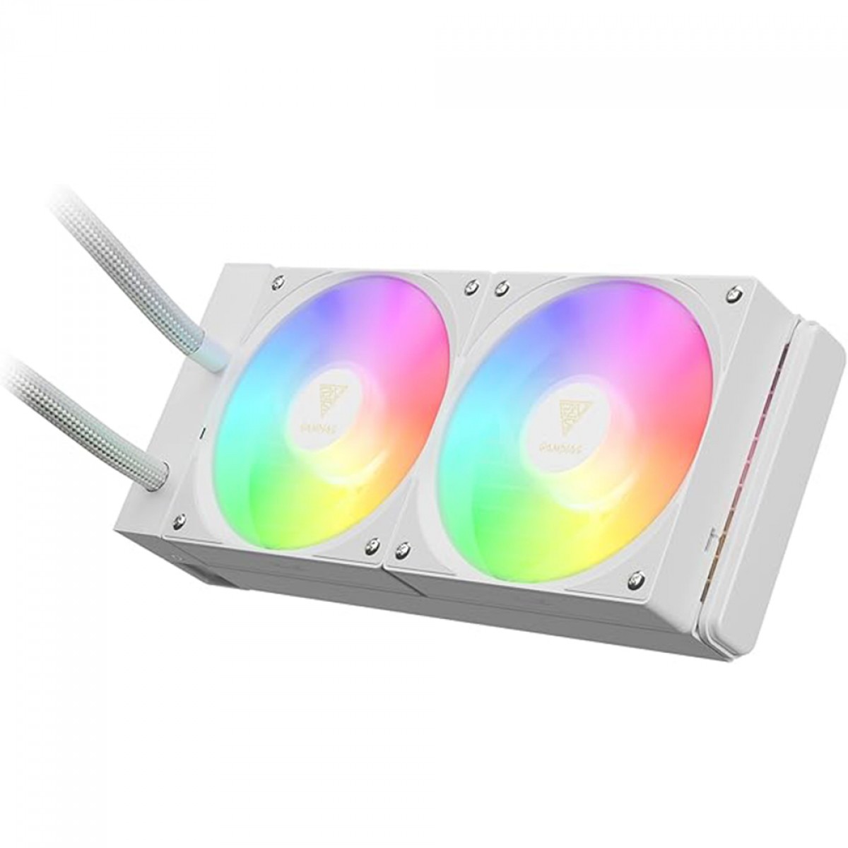 Water Cooler Gamdias Chione E4-240 WH, ARGB, 240mm, Display Digital, Intel-AMD, White - miniatura 7