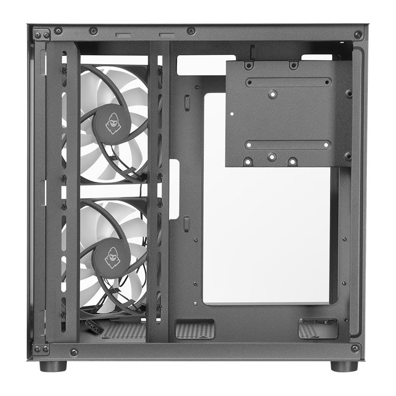 Gabinete Gamer Mancer CV700M, Mini-Tower, Lateral de Vidro, Com 2 Fans, Preto, MCR-CV700M-BK-2F - miniatura 5