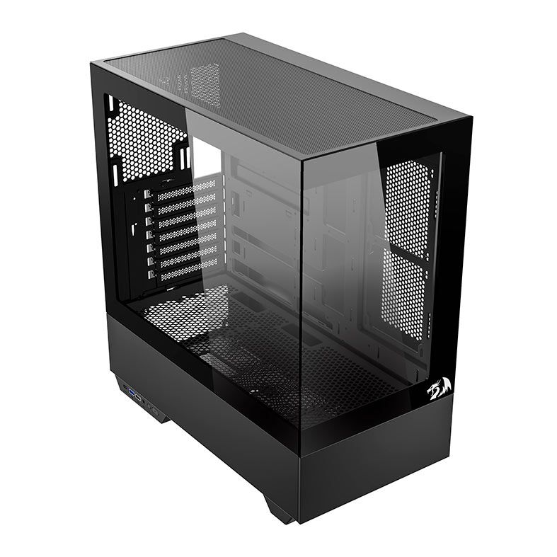 Gabinete Gamer Redragon Reflect Pro, Mid-Tower, Lateral de Vidro, Preto, CA-607B - miniatura 6