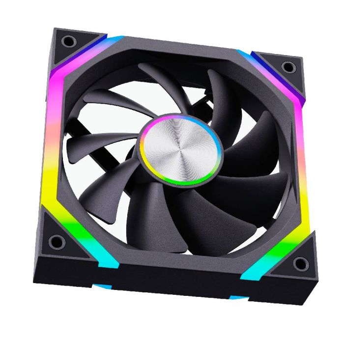 Ventoinha Rise Mode Magneto X Black 120mm ARGB - RM-MAX-ARGB-B - miniatura 4