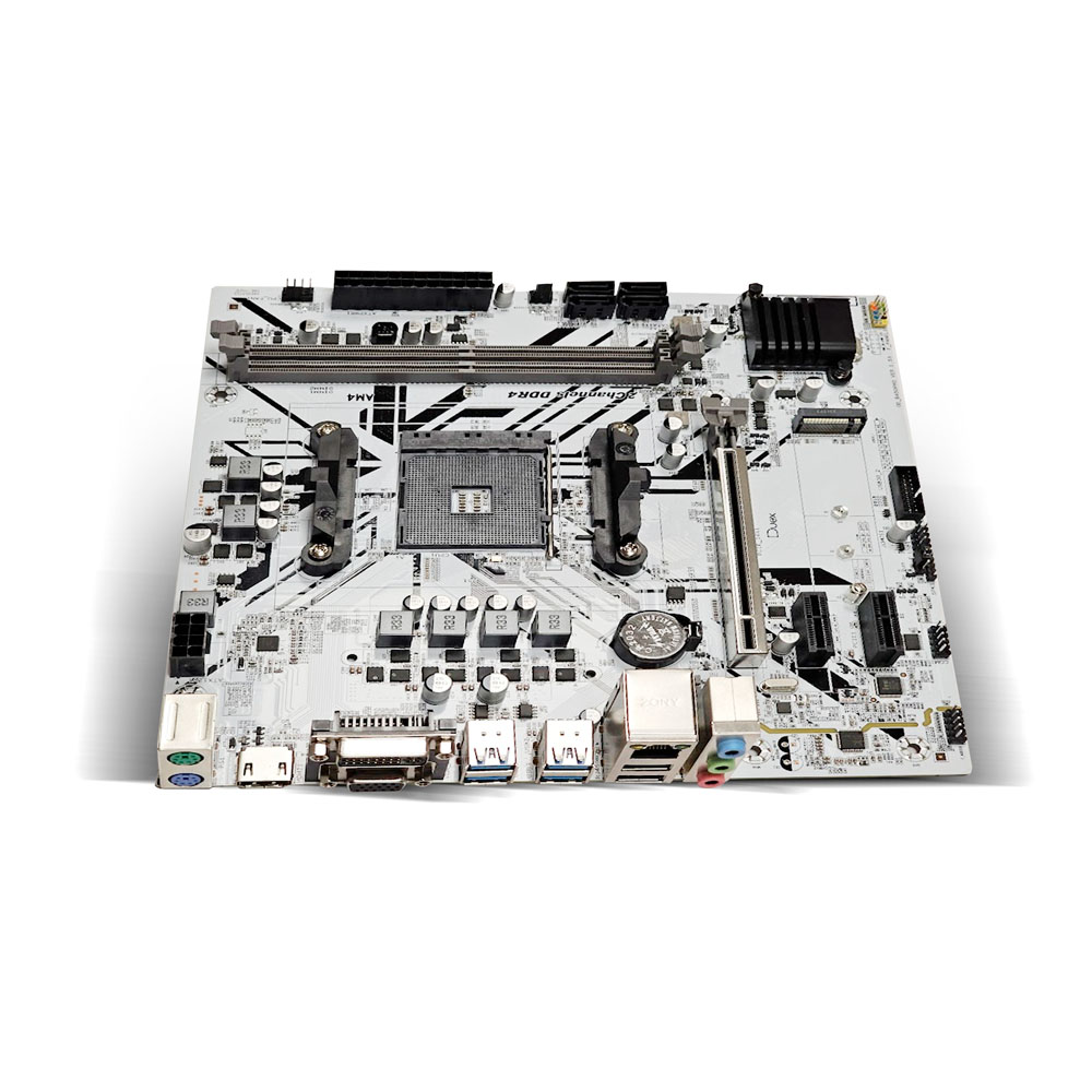Placa Mae Maxsun Challenger B450M, DDR4, Socket AMD AM4, M-ATX - miniatura 2