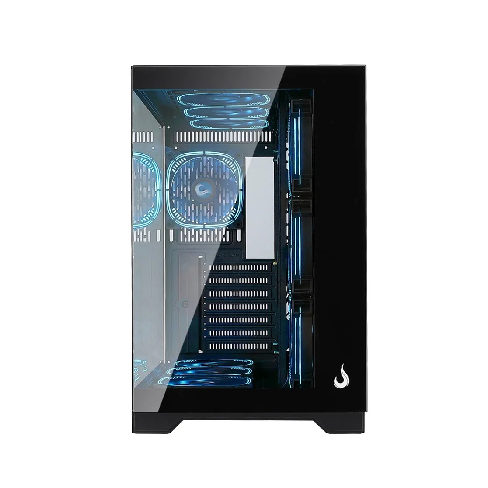 Gabinete Gamer Rise Mode Galaxy Glass Standard V2 Mid Tower Vidro Temperado USB 3.0 S/ Fans Preto - RM-GA-GGST2-FB - miniatura 8