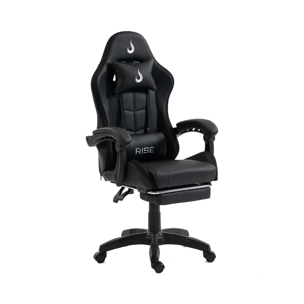 Cadeira Gamer Rise Mode X05, Ângulo Ajustável, ARGB, Apoio Para os Pés Retrátil, Preto - RM-CG-X05-BK-ARGB - miniatura 4
