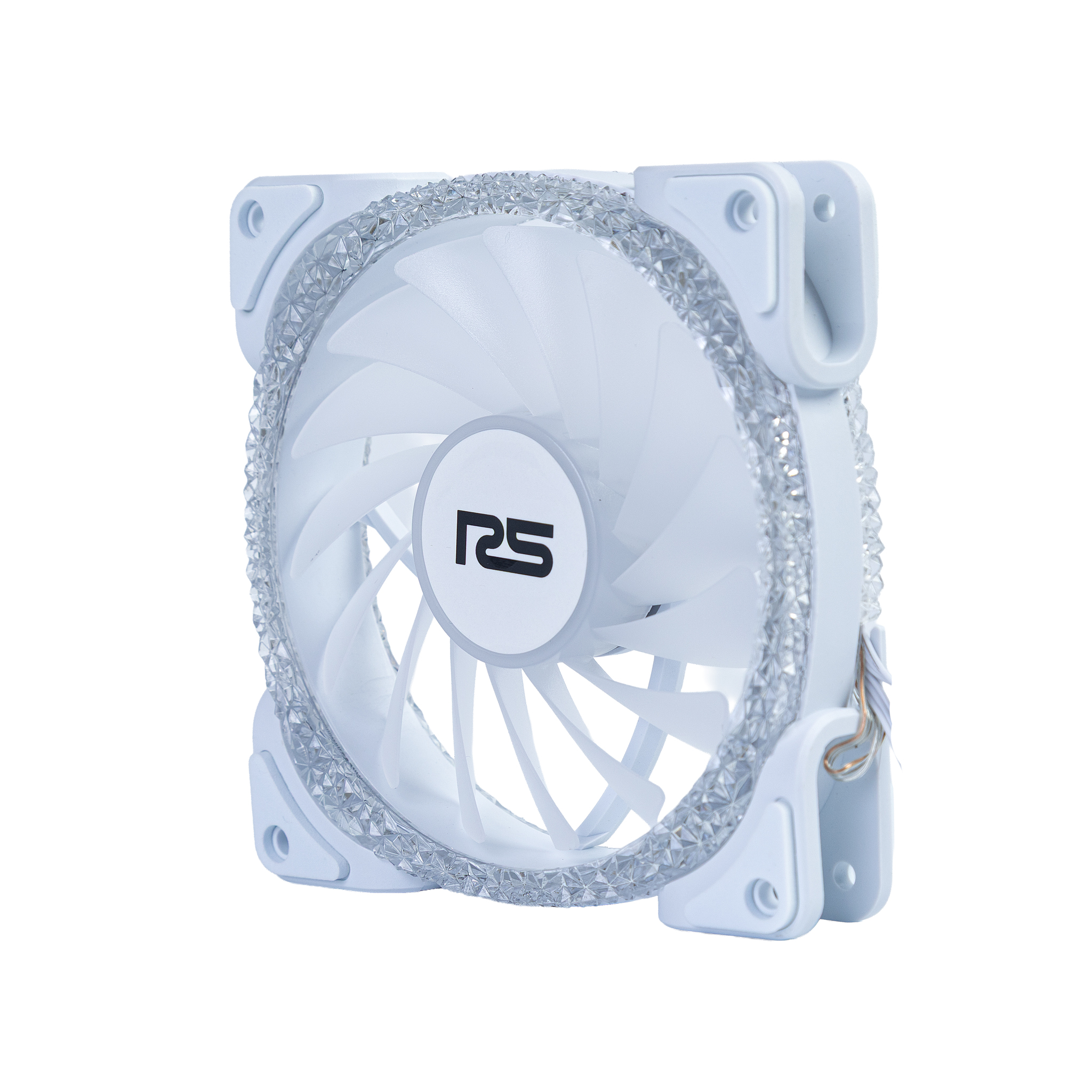 FAN ROUND5 CRYSTAL FORWARD PWM ARGB 120MM WHITE BOX - miniatura 4