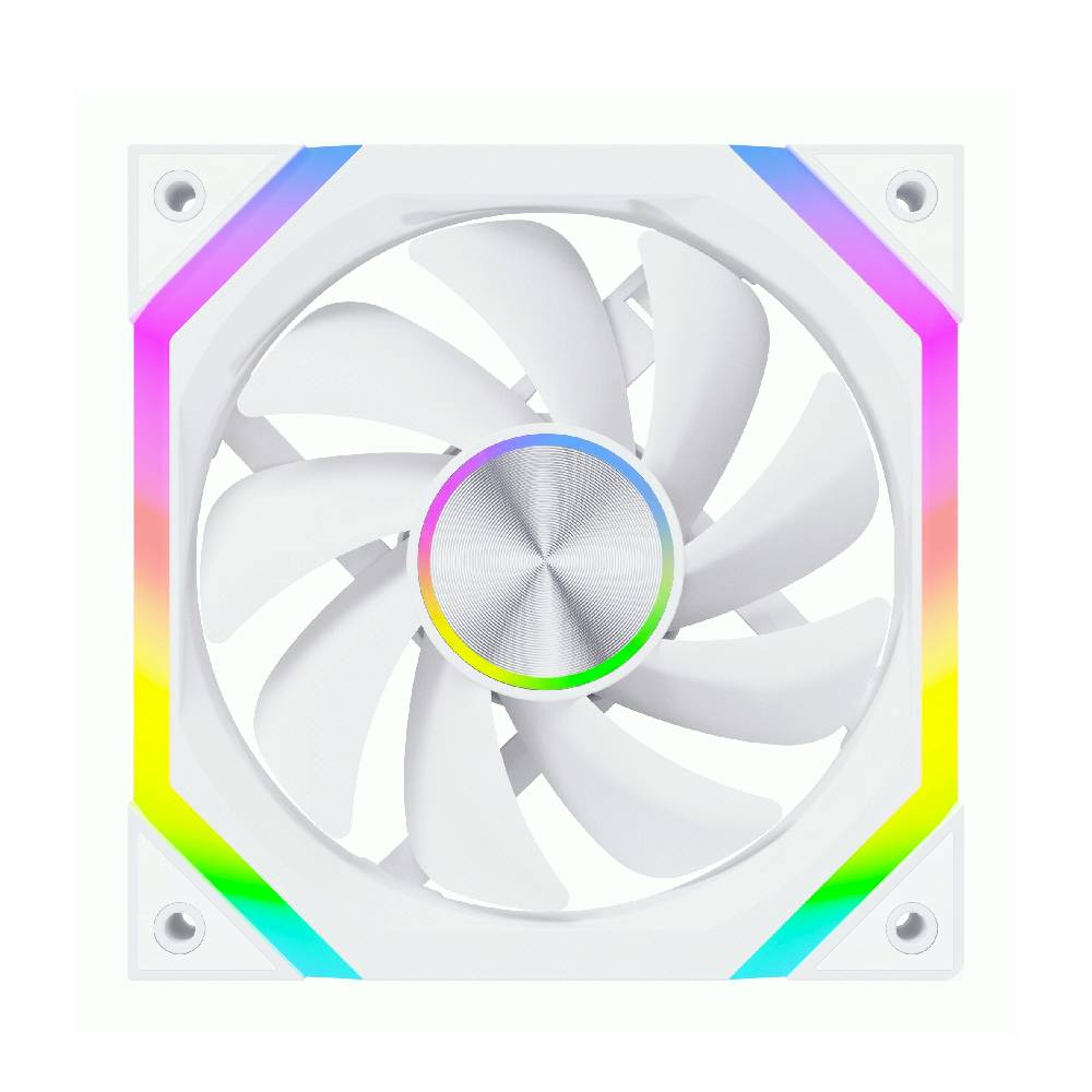 Ventoinha Rise Mode Magneto X 120mm ARGB White - RM-MAX-ARGB-W - miniatura 2