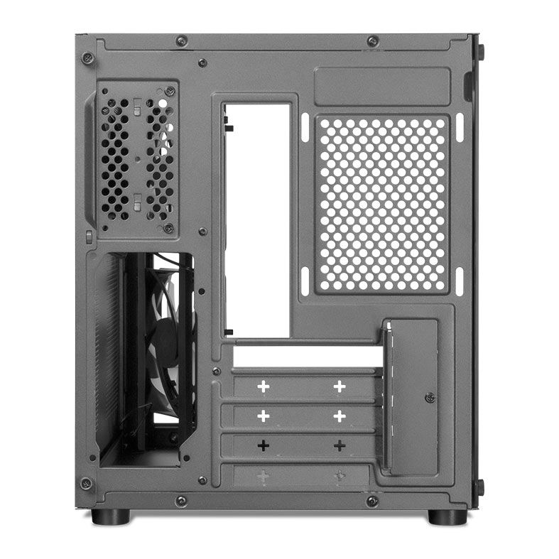 Gabinete Gamer Mancer CV700M, Mini-Tower, Lateral de Vidro, Com 2 Fans, Preto, MCR-CV700M-BK-2F - miniatura 4